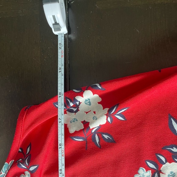 Papermoon Red Floral Camisole in size Medium - Picture 7 of 9